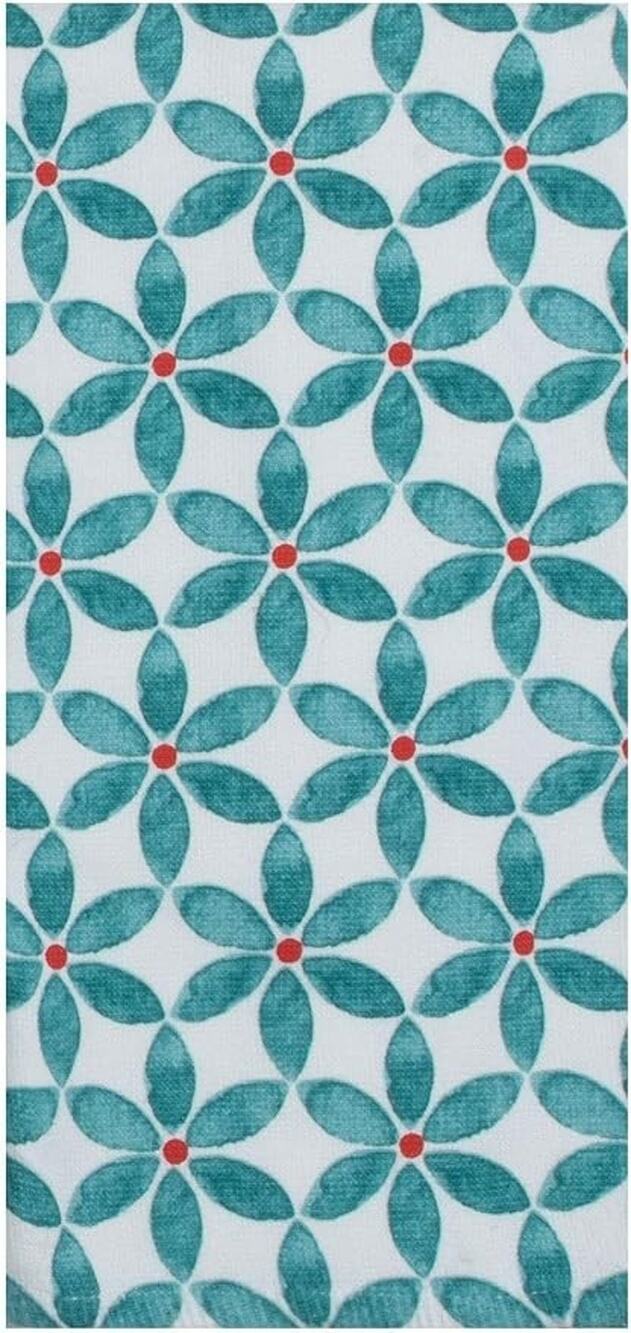 Kay Dee Designs Country Fresh Medallion Dual Purpose Terry Kitchen Towel NEW